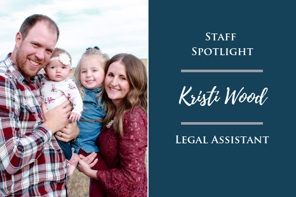 Staff Spotlight: Kristi Wood, Legal Assistant Media