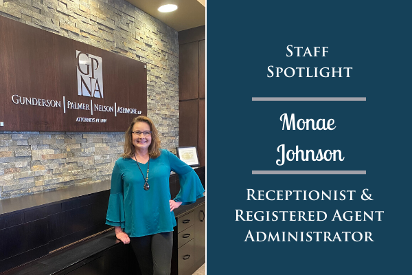 Staff Spotlight: Monae Johnson, Receptionist and Registered Agent Administrator Media